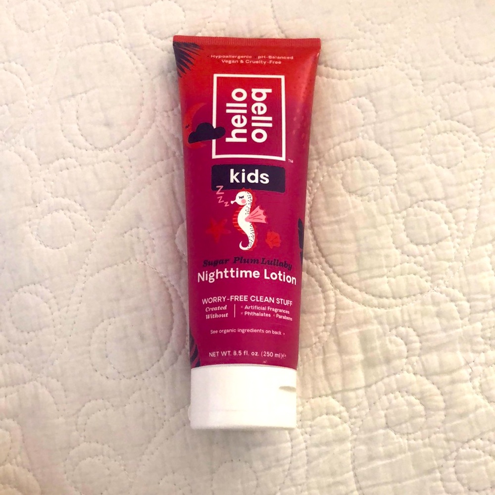 Hello Bello Nighttime Sugarplum baby lotion